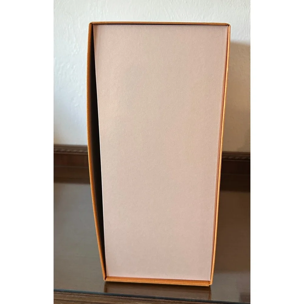 Louis Vuitton Magnetic Collapsible Large Orange Storage Gift Box 18x14.5x7